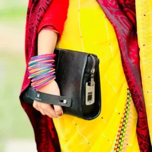 Hingare Smart Anti-Theft Fingerprint Lock Handbags Genuine Leather Large Capacity bag