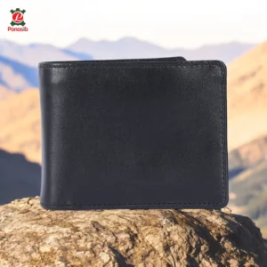 Short leather wallet 3
