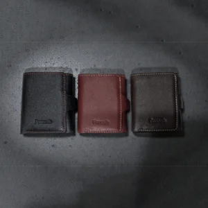 Ponosib Premium Leather Mini Trifold Wallet
